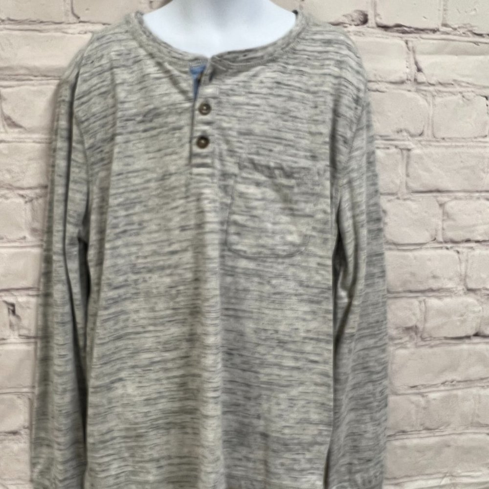 Boys H&M Long Sleeved Henley Shirt
